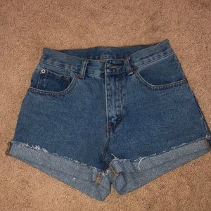 brandy melville jean shorts